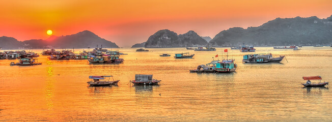 Cat Ba Island, Vietnam, HDR Image