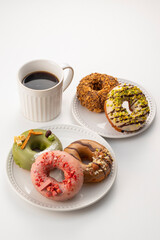 ドーナツとコーヒー