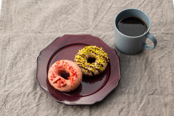 ドーナツとコーヒー