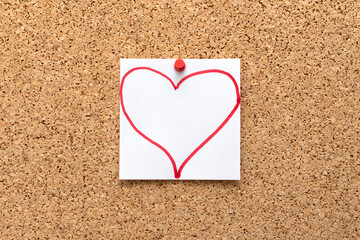 Post-it de la Saint Valentin