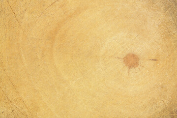 Old grunge wooden kitchen cutting board as background, chopping board close up