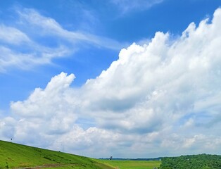 field and sky