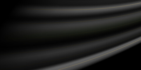 Modern luxury background carbon 3d VIP vector overlap layer on dark and shadow black space with abstract style for design. graphic resource illustration Texture with line golden Sparkles glitters dot