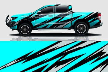 Car wrap graphic racing abstract background for wrap and vinyl sticker