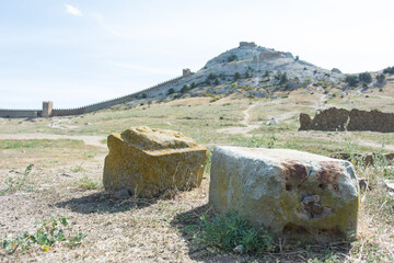 The Genoese fortress is a fortress in the city of Sudak, Crimea