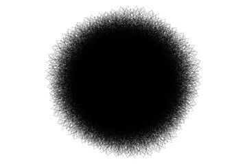 black and white sphere