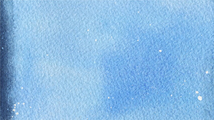 Abstract watercolor light blue hand paint texture, background	
