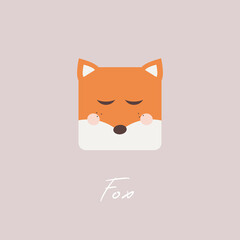 Children's Fox Illustration