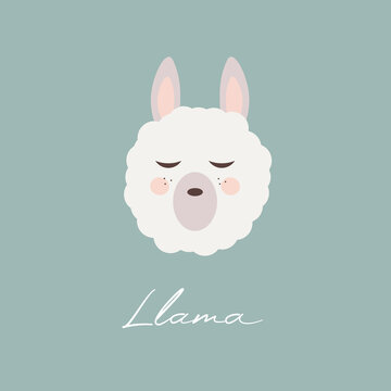 Llama Icon Design