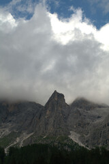 clouds in the mountains,landscape, cloud, nature,peak, rock,cloudy,high, scenic,