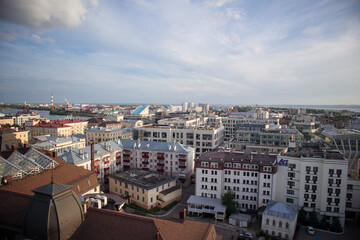 Old buildings in the city center. Kazan. Russia