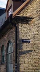 Naklejka premium Lund city architecture in Sweden.