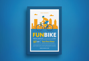 Fun Bike Flyer Layout
