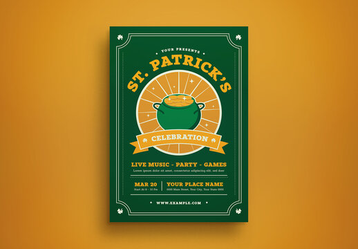 St Patrick Flyer Layout