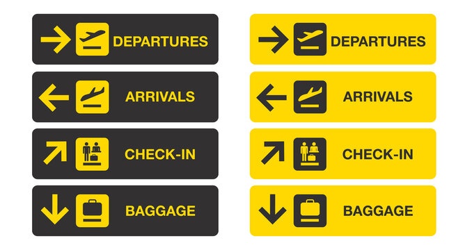 Printable Baggage Claim Sign