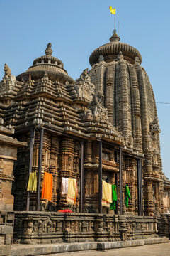 Detail Of The Ananta Vasudeva Temple In Bhubaneshwar, Odisha, India.