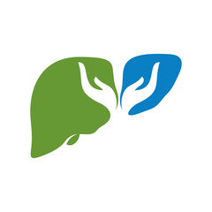 Care Liver logo vector template, Creative Liver logo design concepts