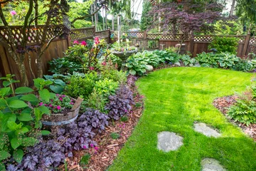 Tuinposter Backyard Garden © fotomine