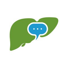 Chat Liver logo vector template, Creative Liver logo design concepts
