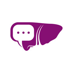 Chat Liver logo vector template, Creative Liver logo design concepts