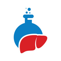 Lab Liver logo vector template, Creative Liver logo design concepts