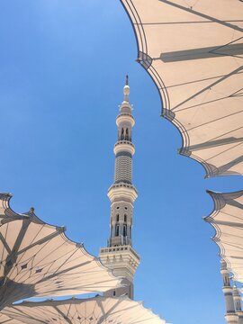 One Of The Tower Of The Grand Mosque In Medinah Stock Photo | Adobe Stock One Of The Tower Of The Grand Mosque In Medinah Stock Photo | Adobe Stock