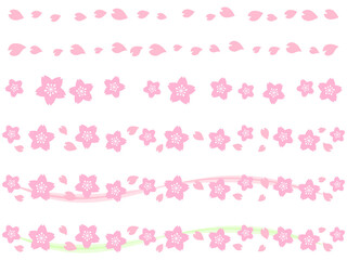 桜ラインセット