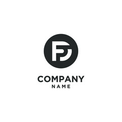 Initial Logo Design Monogram Vector Element