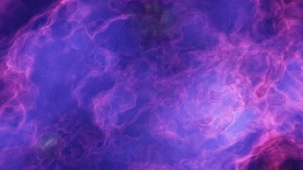 colorful space background with stars, nebula gas cloud in deep outer space, science fiction illustrarion 3d render