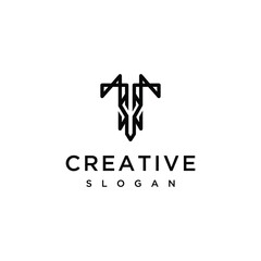 Letter TS or ST Logo vector Images	