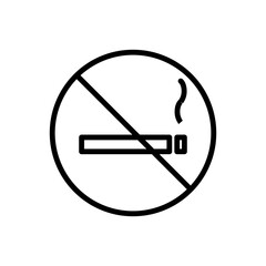 Smoking Icon Design Vector Template