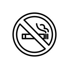 Smoking Icon Design Vector Template