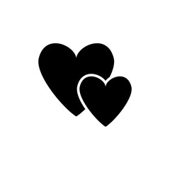 Love Heart Icon Design Template