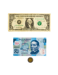Dollar equals to 21 twenty one pesos
