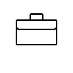 Briefcase Icon Vector Design Template