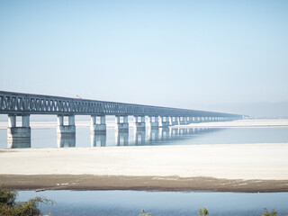 Bogibeel bridge - the longest double decker bridge in india.