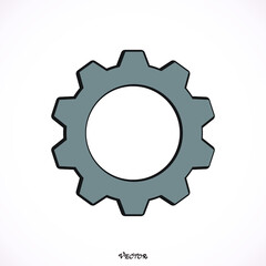 Gear Logo Template vector icon
