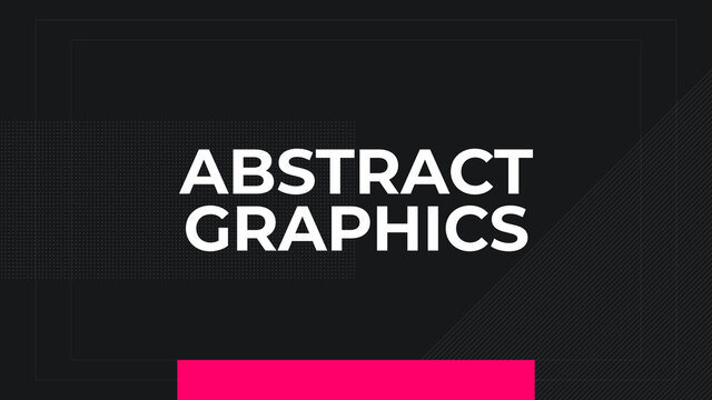 Abstract Graphics Title