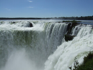 The Devil's Throat Iguazu Falls 