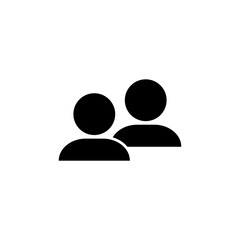 People Connection Vector Design Icon Template