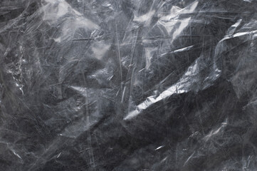 photo texture of glossy polyethylene