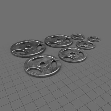 Weight plate set 2