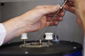 laboratory for testing the physical and chemical properties of fuels and lubricants