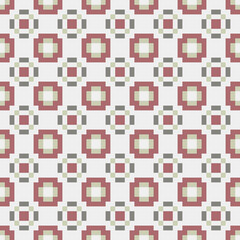 Abstract Cross Pattern generative computational art illustration