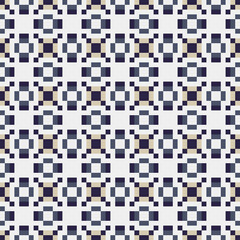 Fototapeta premium Abstract Cross Pattern generative computational art illustration