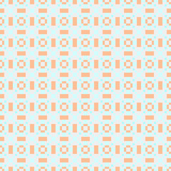 Abstract Cross Pattern generative computational art illustration