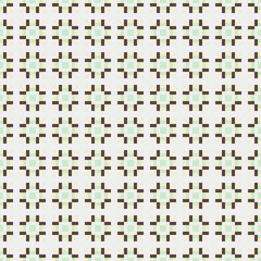 Abstract Cross Pattern generative computational art illustration