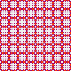 Abstract Cross Pattern generative computational art illustration