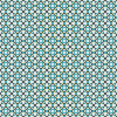 Abstract Cross Pattern generative computational art illustration