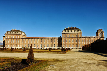 Fototapeta na wymiar The Palace of Venaria Reale - Royal residence of Savoy. Turin, Italy .
